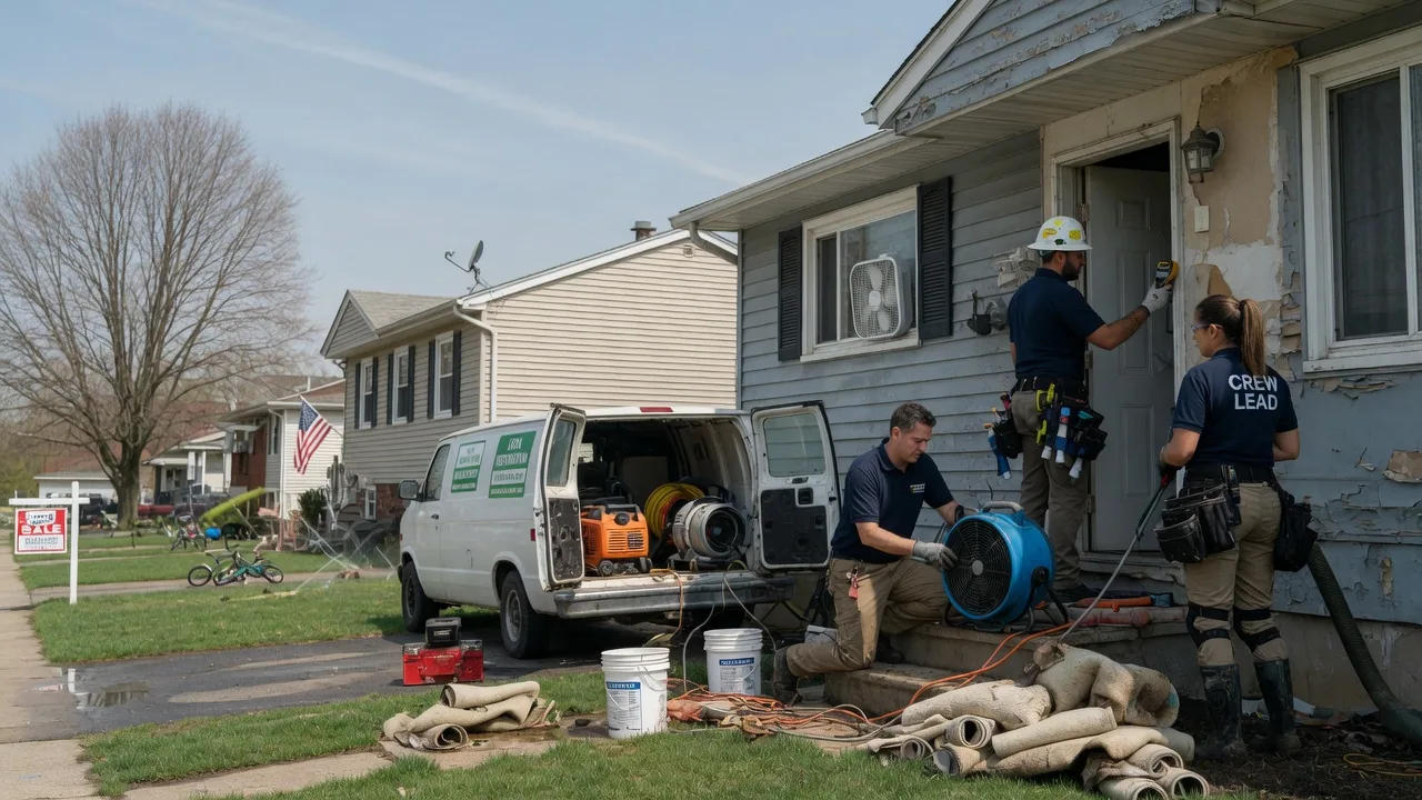 Flood Cleanup in Houghton, NY near me