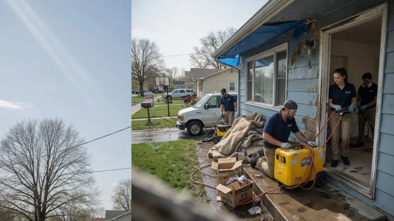 Basement Flood Cleanup in Houghton, NY near me